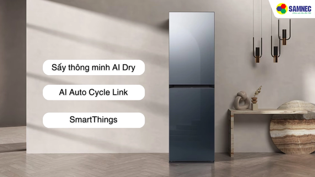  Tủ chăm sóc quần áo Samsung DF24CB9900CRSV- Tiện ích