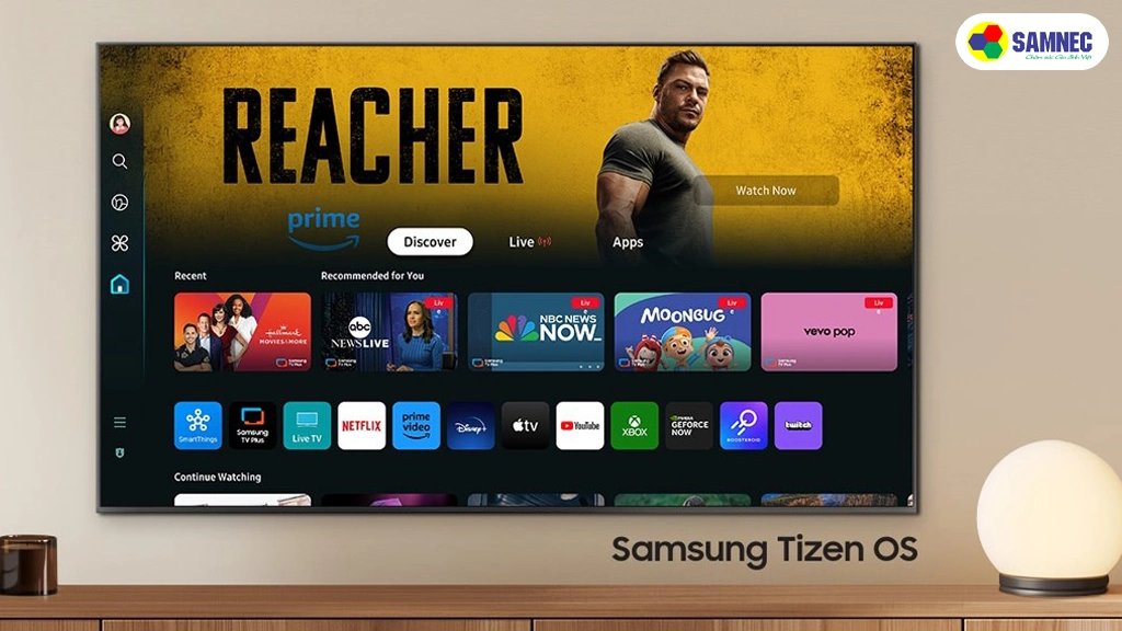 Smart Tivi QLED 4K Samsung 65 Inch QA65Q60DAKXXV- Hệ điều hành