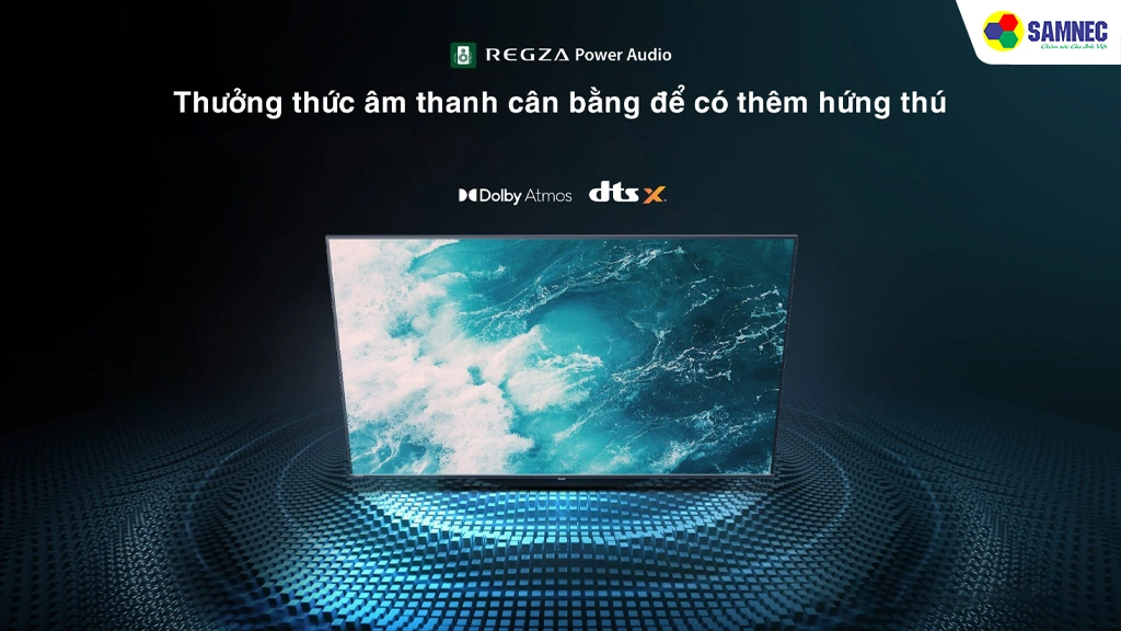 Smart Tivi QLED 4K 43 inch Toshiba 43M450NP- Công nghệ âm thanh