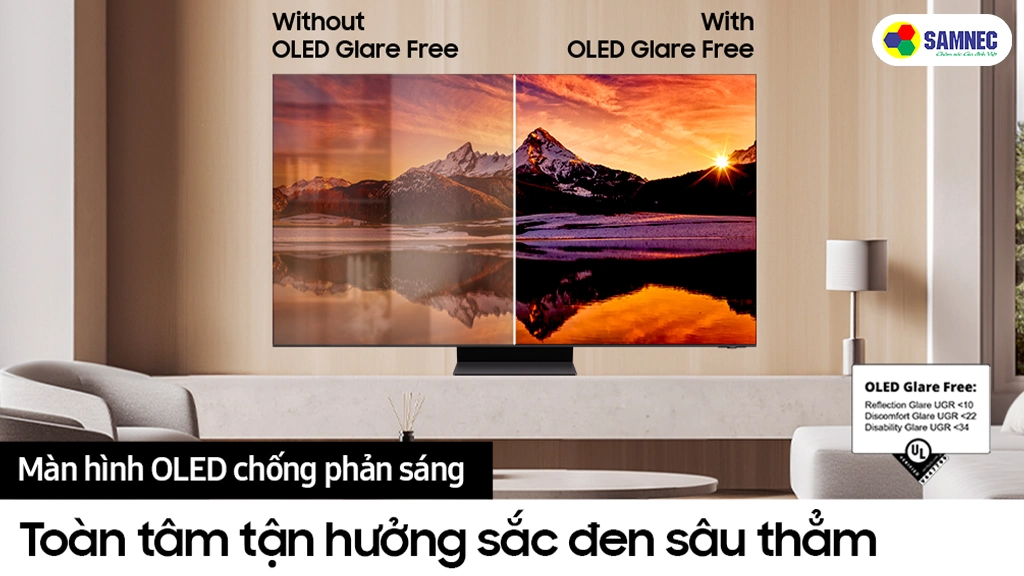 Smart Tivi OLED 4K 77 Inch Samsung QA77S95DAKXXV- Công nghệ hình ảnh