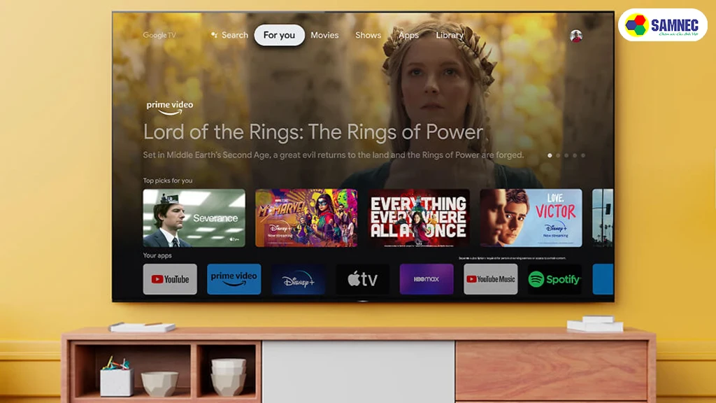 Google Tivi Sony 4K 65 inch K-65S30 - Hệ điều hành