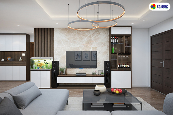 TV lớn đặt phòng khách