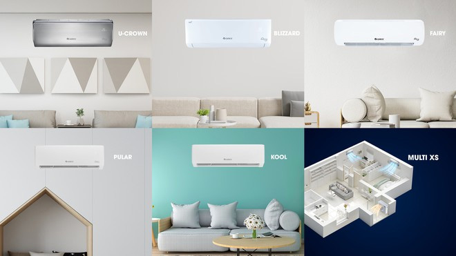 Các dòng máy thế hệ mới của Gree được trang bị nhiều công nghệ tiên tiến