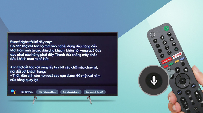 Remote thông minh năm 2020 Sony