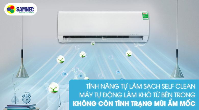 Chức năng Self Clean - Máy lạnh Midea