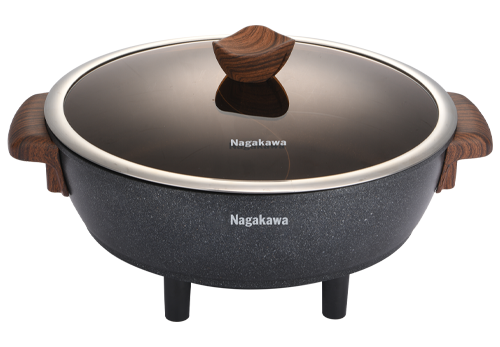 Nồi lẩu điện 2 ngăn đa năng Nagakawa 6 lít NAG1906