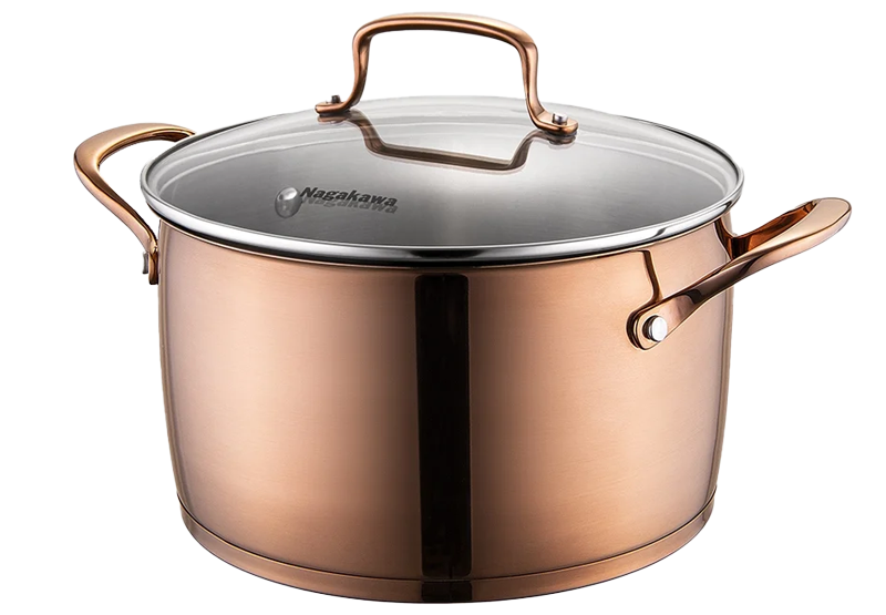 Nồi inox 304 đa đáy Nagakawa 20 cm NAG1358-20