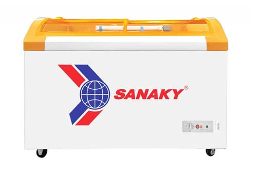 Tủ đông Sanaky VH4899KB nắp kính lùa cong 350 lít