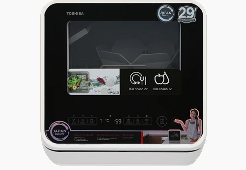 Máy rửa bát mini Toshiba DWS-22AVN(K) 730W