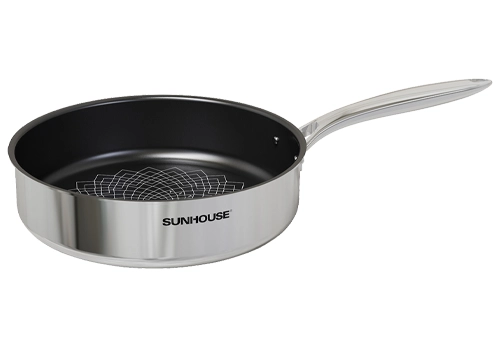 Chảo Inox 3 lớp Ultra Titanium Sunhouse STI22M