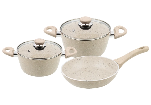 Bộ 3 nồi chảo cao cấp Nanoco NCWS540