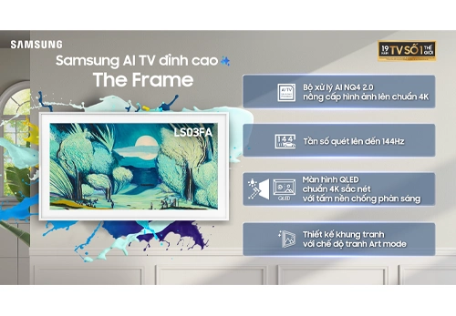 Smart Tivi The Frame 4K Vision AI 55 inch QA55LS03FAKXXV