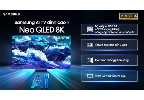 Smart Tivi Neo QLED Vision AI 8K 85 inch QA85QN950FKXXV