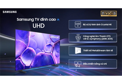 Smart Tivi Crystal 55 inch 4K Samsung UA55U8500FKXXV
