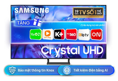 Smart Tivi 4K 50 inch Samsung UA50DU8500KXXV