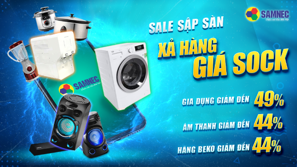 Sale sập sàn - xả hàng giá shock