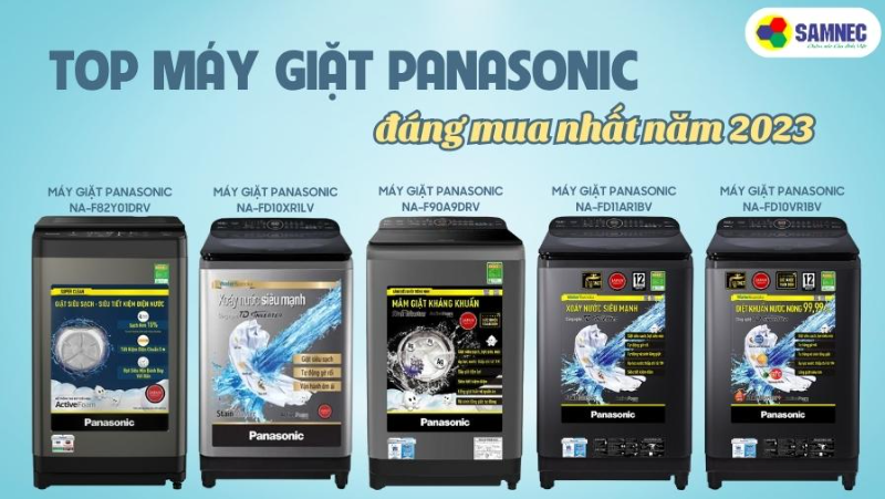Top máy giặt Panasonic đáng mua nhất năm 2023 bạn nên sở hữu