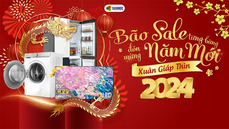 Bão Sale Tưng Bừng – Đón Mừng Năm Mới