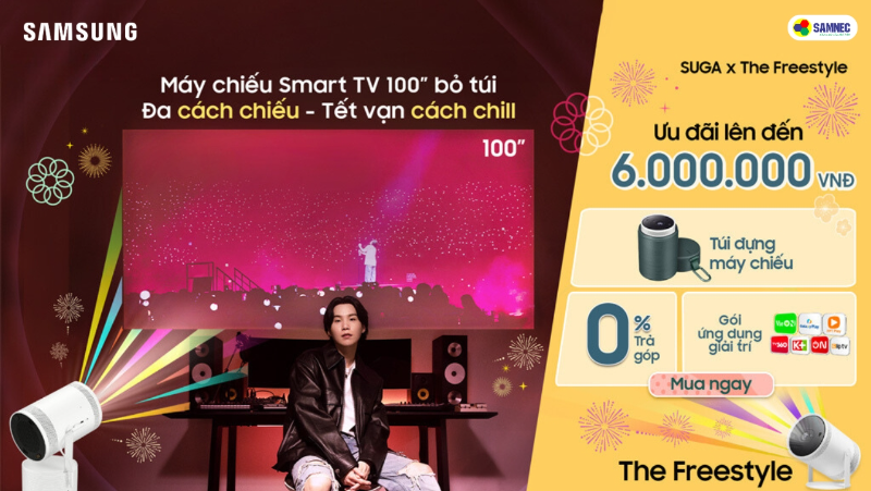 Chào Tháng 4 Với Chương Trình Mua Samsung Trả Góp 0%