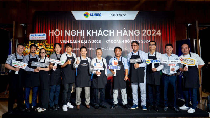 Hội nghị khách hàng SONY - SAMNEC năm 2024