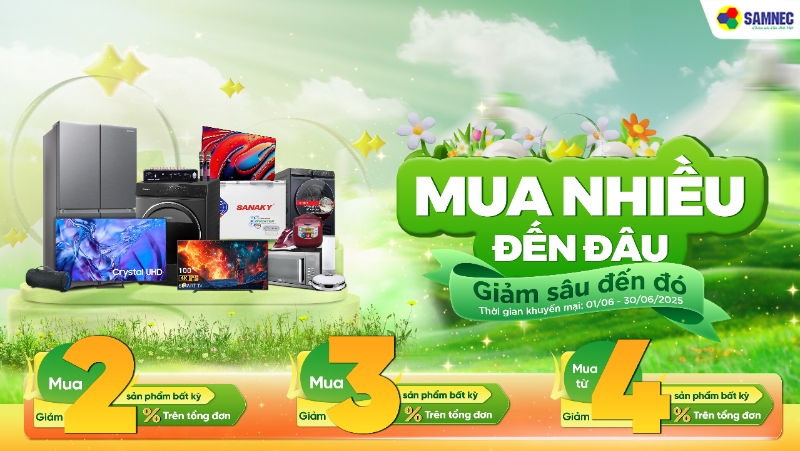 Mua Nhiều Đến Đâu, Giảm Sâu Đến Đó