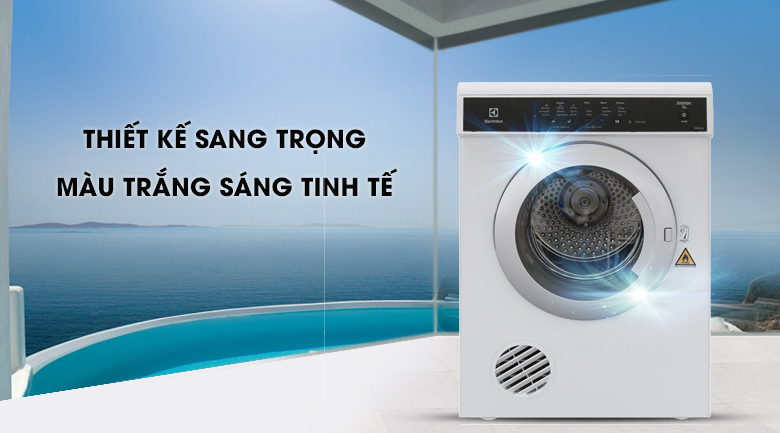 Tìm hiểu máy sấy Electrolux 7,5kg EDS7552