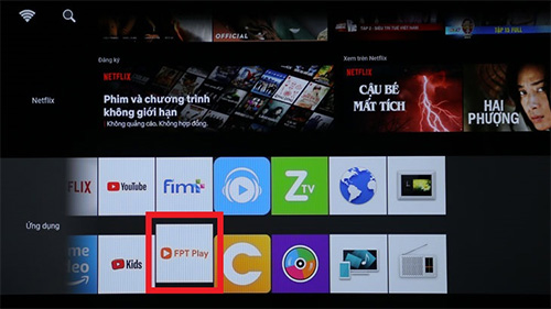 Cách kích hoạt gói FPT Play trên tivi SONY