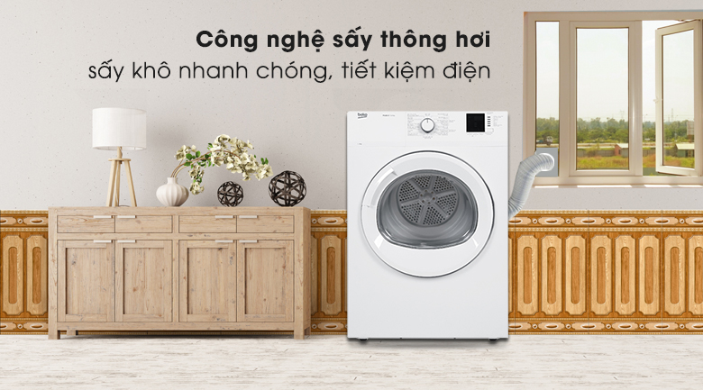 Tìm hiểu Máy sấy ngưng tụ Beko DU8133GA0W