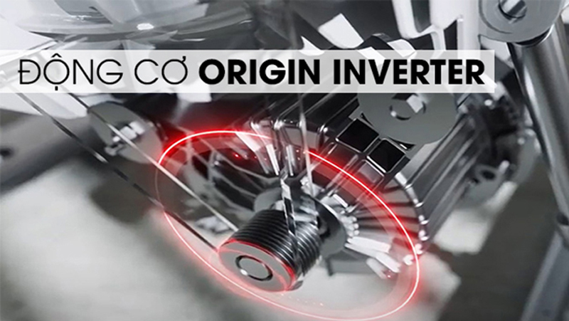 Công nghệ Origin Inverter trong máy giặt Toshiba