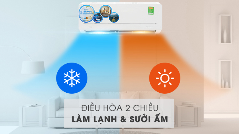 Beko: Điều hòa 2 chiều RSVH09VS cho mùa đông ấm áp