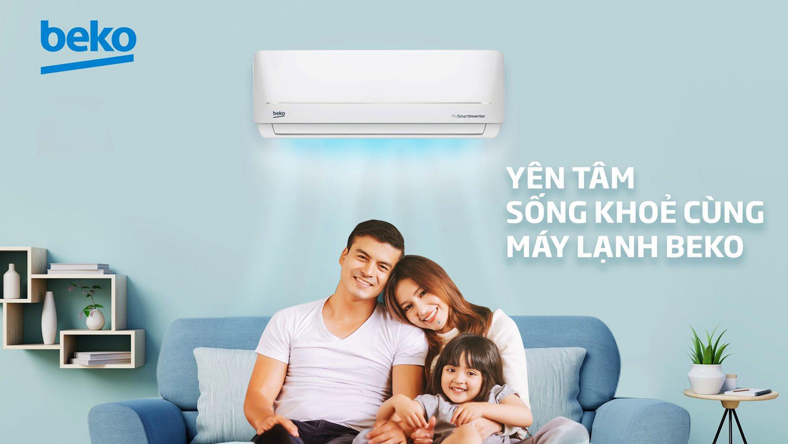 Công nghệ kháng khuẩn khử mùi có trên điều hòa Beko