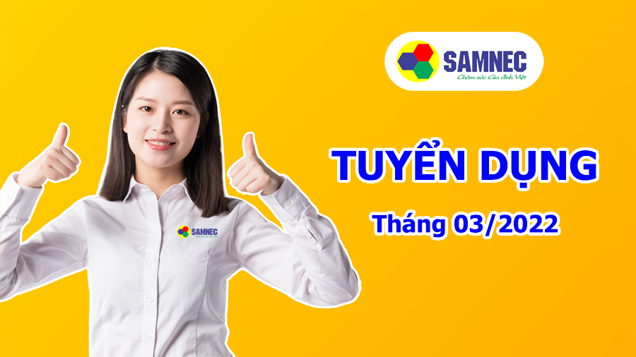 Tuyển dụng tháng 03/2022