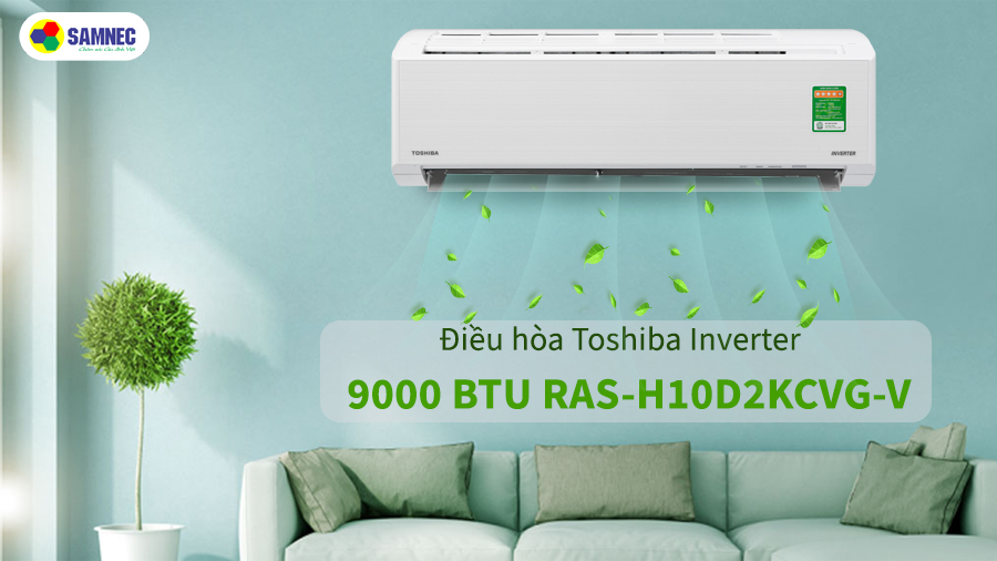 Điều hòa Toshiba Inverter 9000 BTU RAS-H10D2KCVG-V có gì nổi bật?