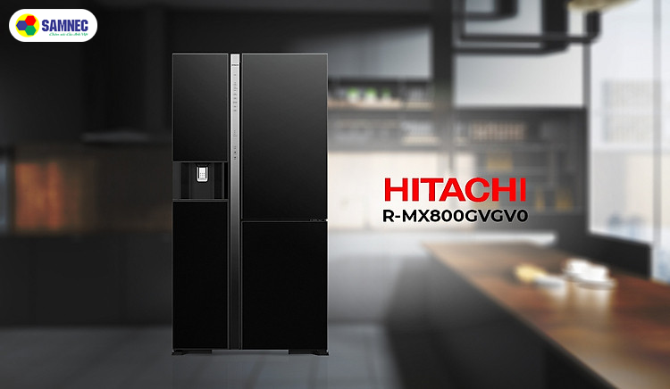 Tủ lạnh Hitachi Inverter 590 lít R-M800PGV0(GBK) – Hiện đại mà không hại điện