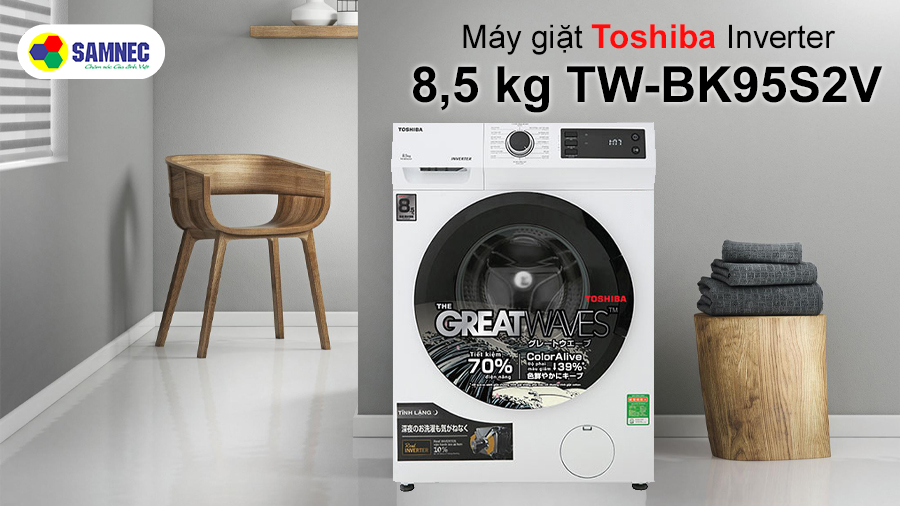 Công nghệ nổi bật của máy giặt Toshiba Inverter BK95S2V 