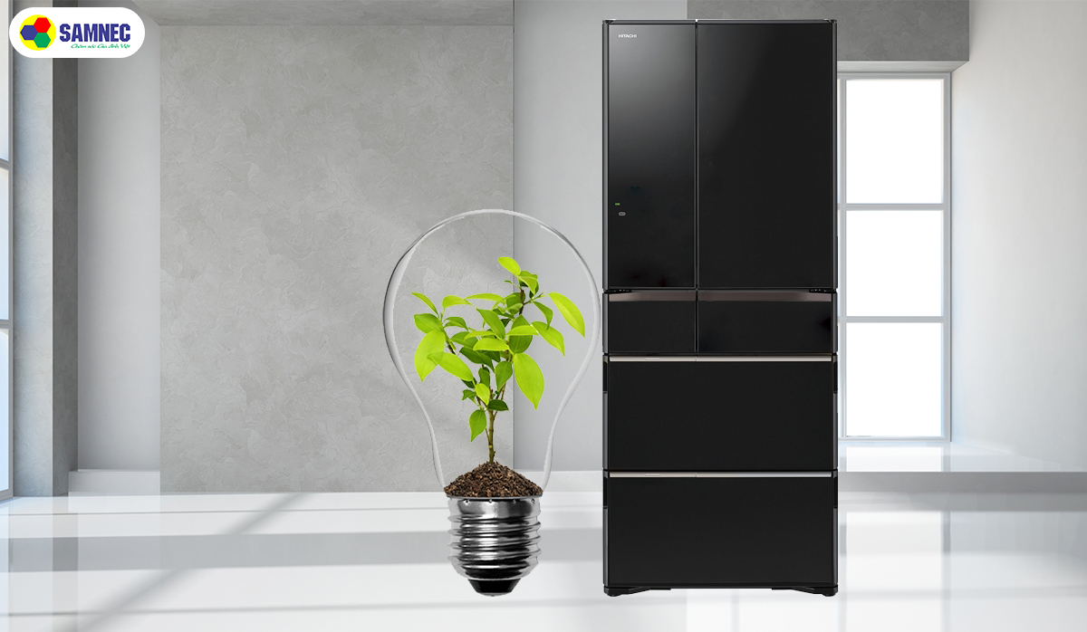 Thiết kế của tủ lạnh Hitachi và sự tối giản