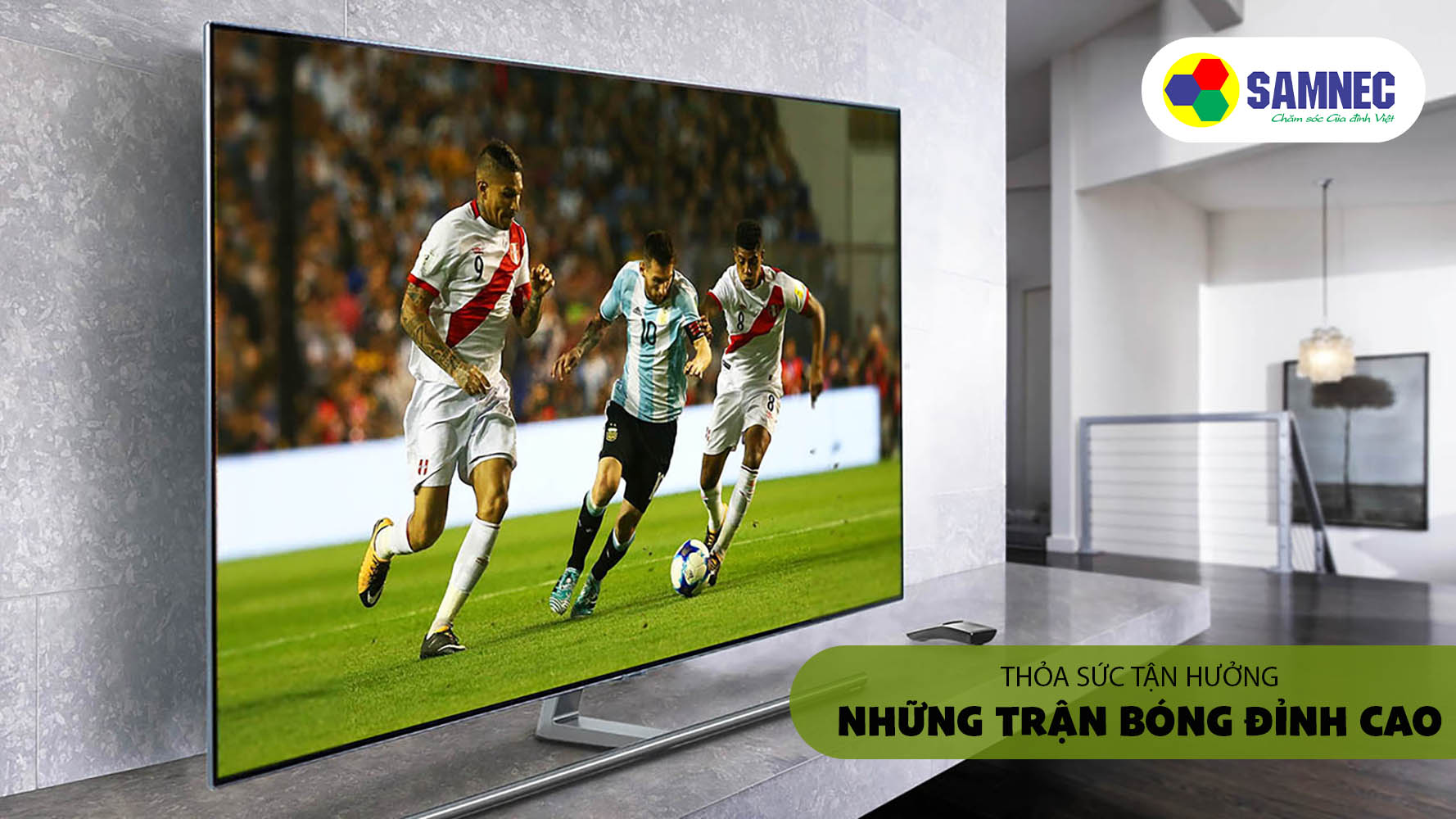 Tivi như thế nào thích hợp để xem bóng đá ?