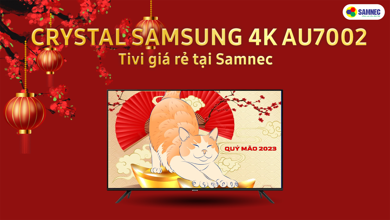 Crystal Samsung 4K AU7002 – Tivi giá rẻ tại SAMNEC