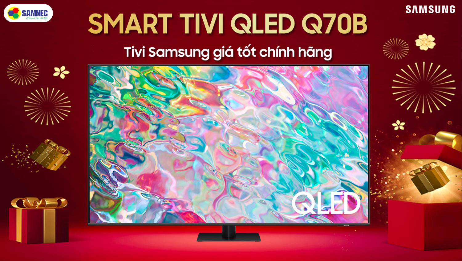 Tivi tivi Qled Q70B - Tivi Samsung giá tốt chính hãng