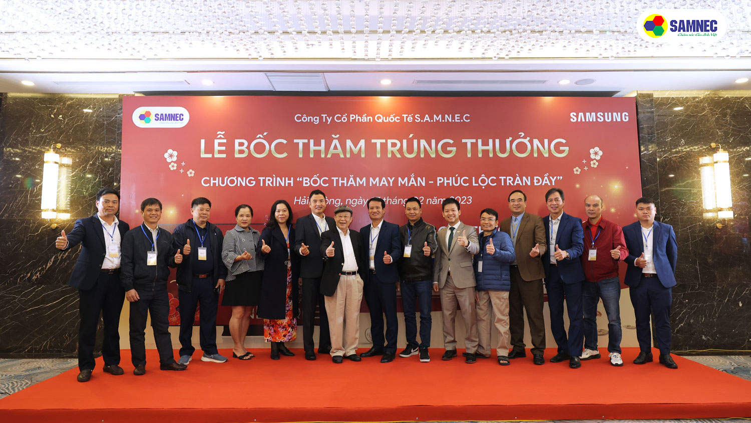 Lễ bốc thăm chương trình: Bốc thăm may mắn - Phúc lộc tràn đầy