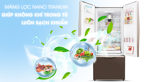 Công nghệ kháng khuẩn, khử mùi đặc biệt trên tủ lạnh Hitachi