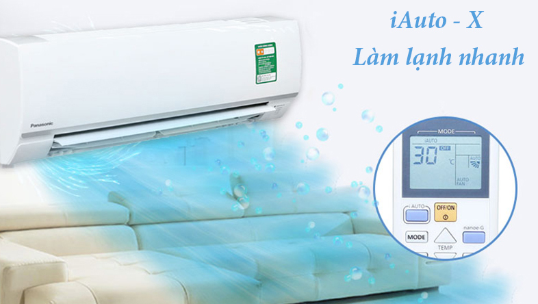 Công nghệ iAuto-X trên điều hòa Panasonic là gì